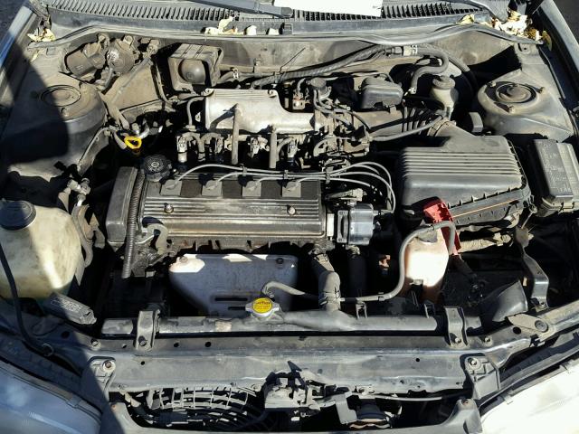 1Y1SK5268TZ039867 - 1996 GEO PRIZM BASE BLACK photo 7