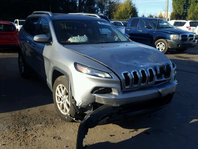 1C4PJMCS1GW147953 - 2016 JEEP CHEROKEE L SILVER photo 1