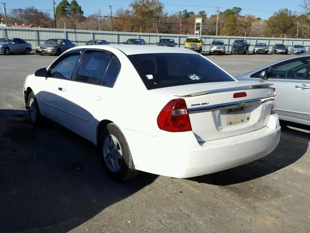 1G1ZT52825F297753 - 2005 CHEVROLET MALIBU LS WHITE photo 3