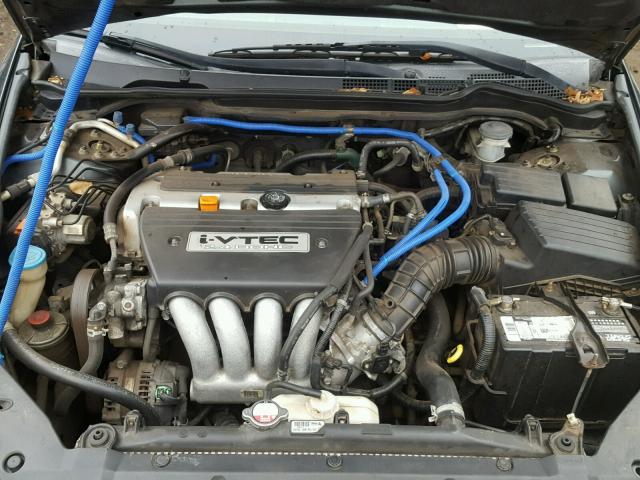 1HGCM56465A091674 - 2005 HONDA ACCORD LX GREEN photo 7