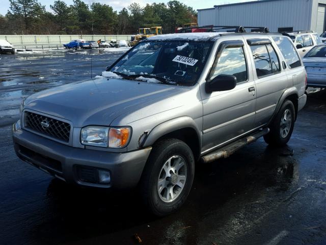 JN8DR09Y51W586827 - 2001 NISSAN PATHFINDER GRAY photo 1