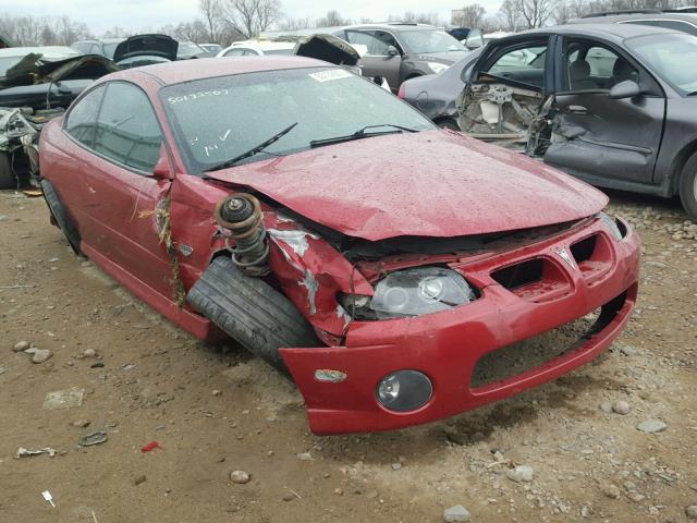 6G2VX12UX6L513648 - 2006 PONTIAC GTO RED photo 1