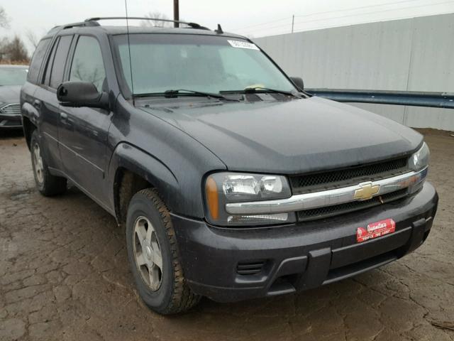 1GNDT13S462302780 - 2006 CHEVROLET TRAILBLAZE GRAY photo 1