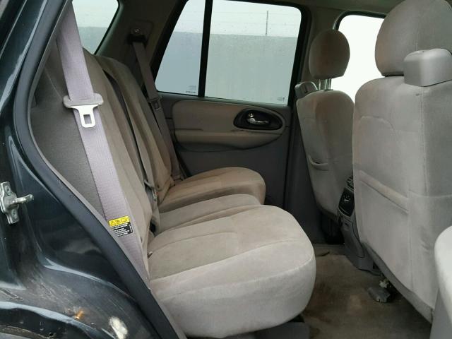 1GNDT13S462302780 - 2006 CHEVROLET TRAILBLAZE GRAY photo 6