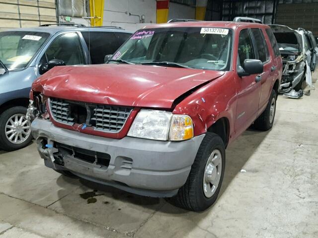 1FMZU62E92ZC24840 - 2002 FORD EXPLORER X BURGUNDY photo 2