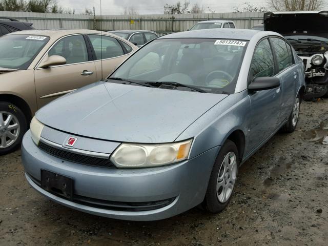 1G8AJ52FX3Z156069 - 2003 SATURN ION LEVEL TURQUOISE photo 2