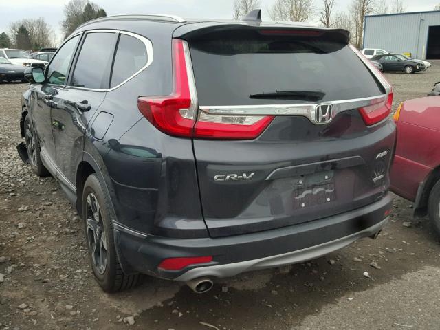 2HKRW2H95HH605621 - 2017 HONDA CR-V TOURI BLUE photo 3