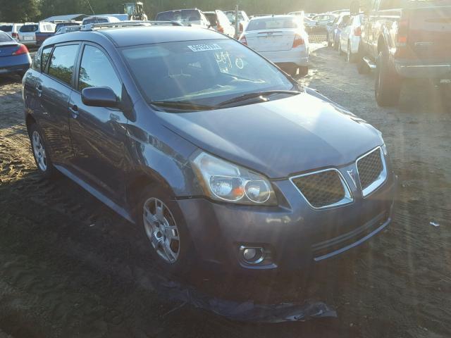 5Y2SP670X9Z417132 - 2009 PONTIAC VIBE BLUE photo 1