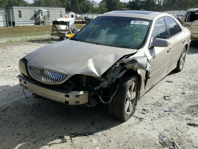 1LNFM87A56Y623969 - 2006 LINCOLN LS TAN photo 2