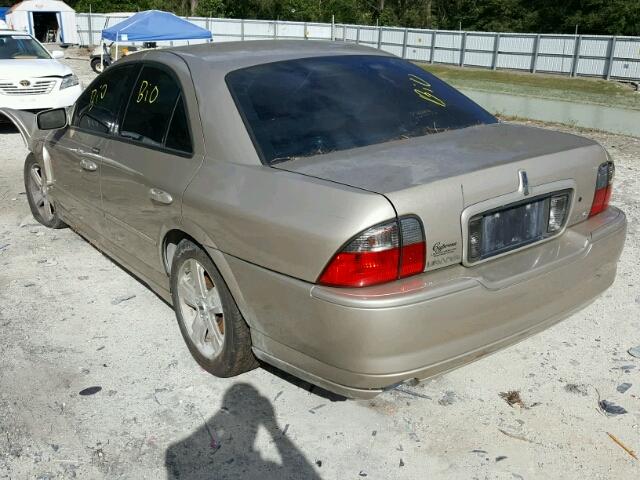 1LNFM87A56Y623969 - 2006 LINCOLN LS TAN photo 3