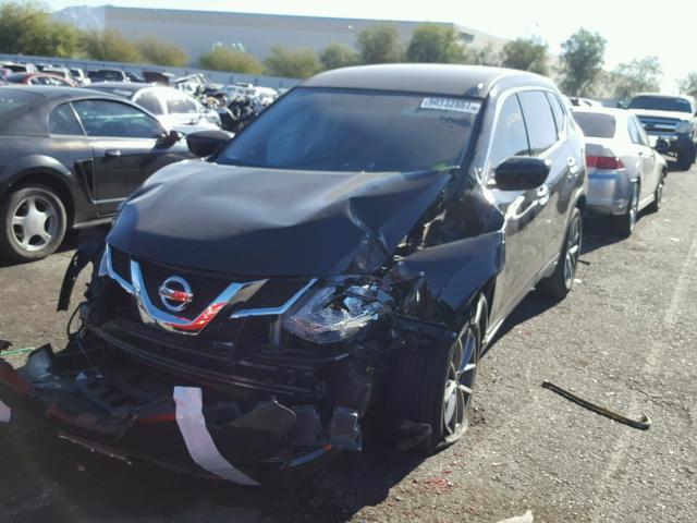 JN8AT2MT4GW012594 - 2016 NISSAN ROGUE S BLACK photo 2