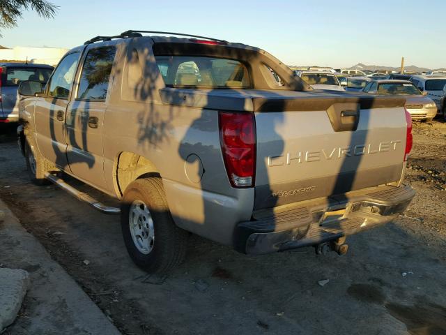 3GNEC12Z96G104741 - 2006 CHEVROLET AVALANCHE TAN photo 3