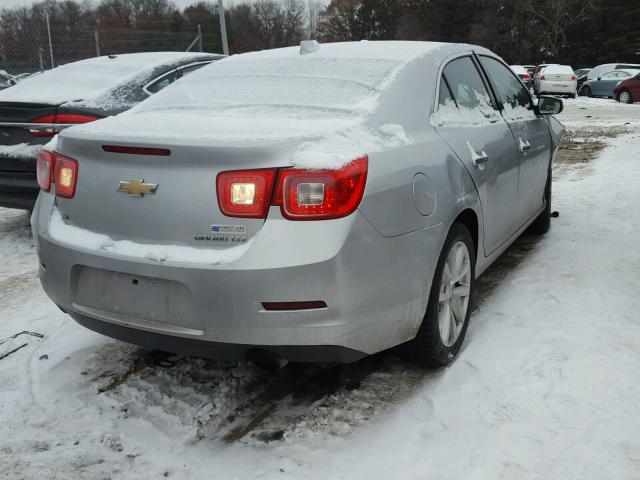 1G11F5SL0FF164001 - 2015 CHEVROLET MALIBU LTZ 银色 照片 4