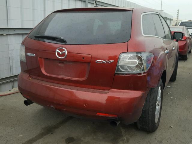 JM3ER29L070100878 - 2007 MAZDA CX-7 RED photo 4