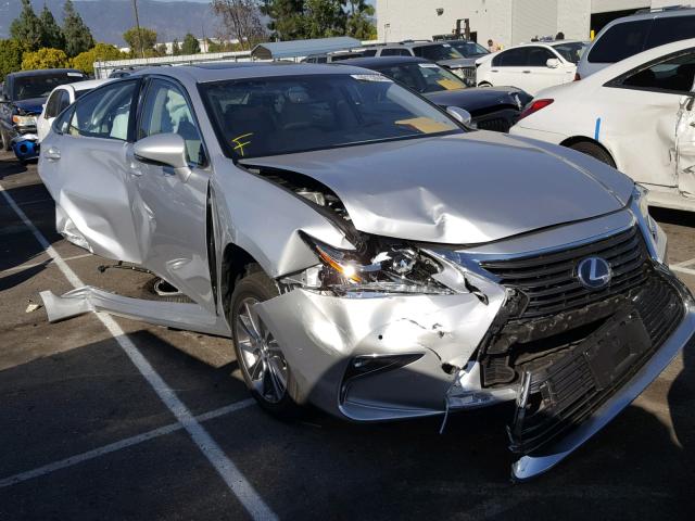 JTHBW1GG5G2108465 - 2016 LEXUS ES 300H SILVER photo 1