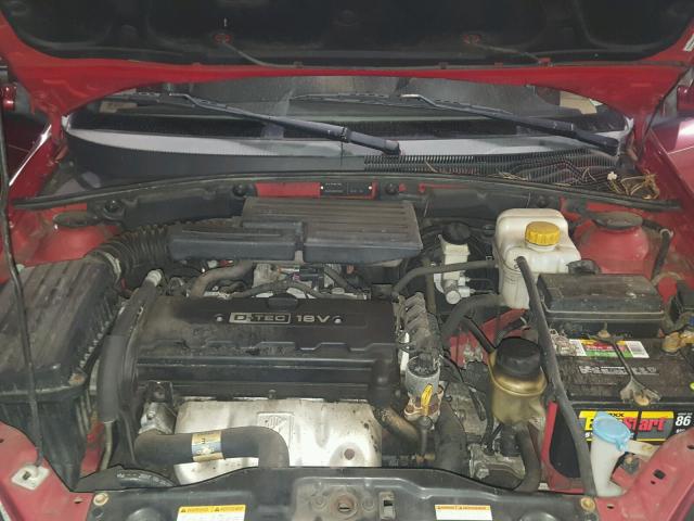 KL5JD56Z58K738345 - 2008 SUZUKI FORENZA BA RED photo 7