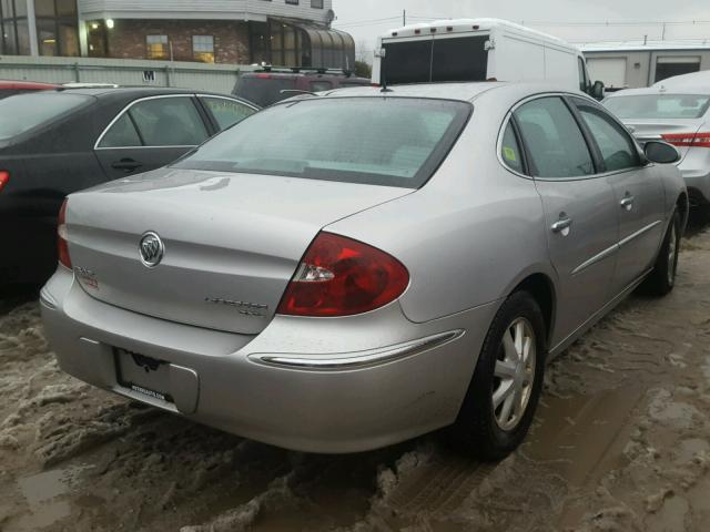 2G4WD582661141956 - 2006 BUICK LACROSSE C SILVER photo 4