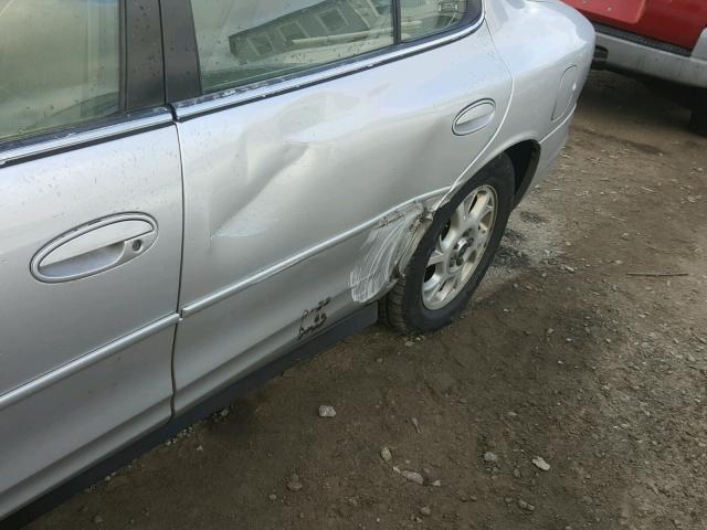 1G3WH52H12F128699 - 2002 OLDSMOBILE INTRIGUE G SILVER photo 9