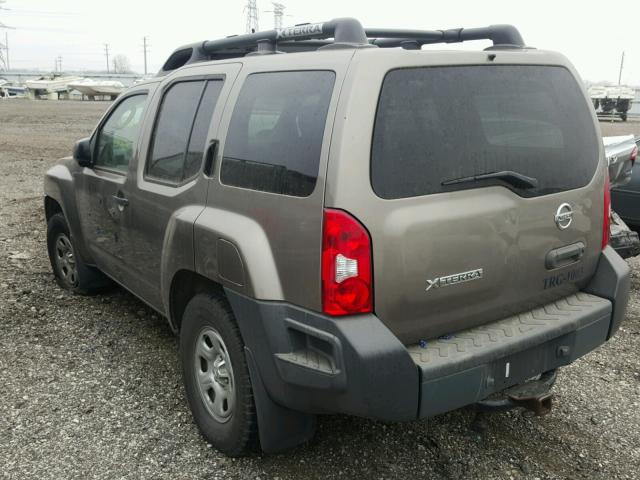 5N1AN08W26C516166 - 2006 NISSAN XTERRA OFF TAN photo 3