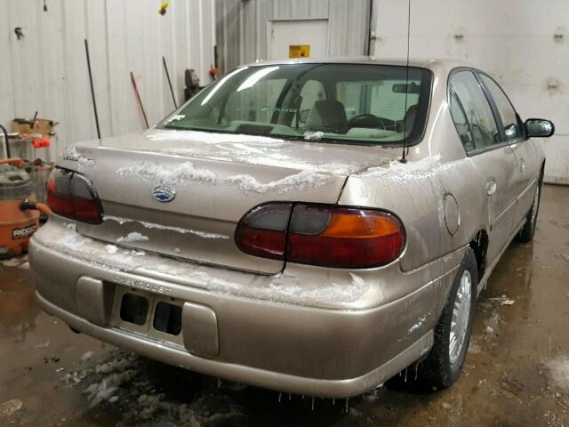 1G1ND52J9Y6296232 - 2000 CHEVROLET MALIBU TAN photo 4