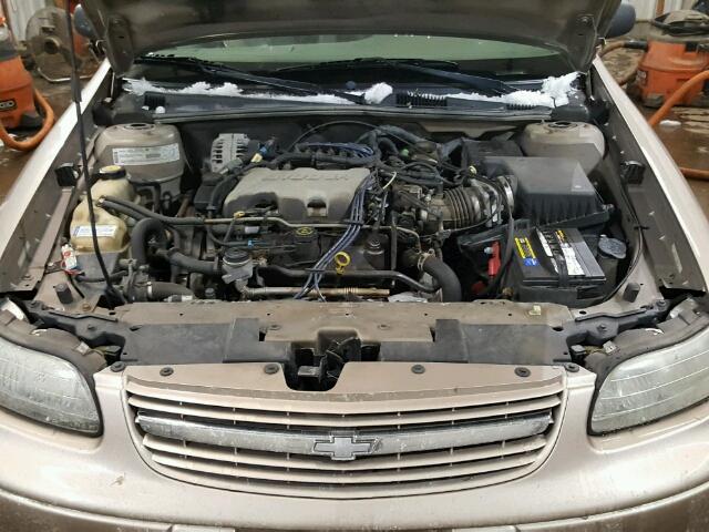 1G1ND52J9Y6296232 - 2000 CHEVROLET MALIBU TAN photo 7