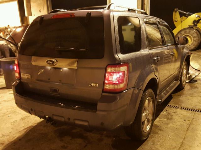 1FMCU9EG8AKA78653 - 2010 FORD ESCAPE LIM BLUE photo 4