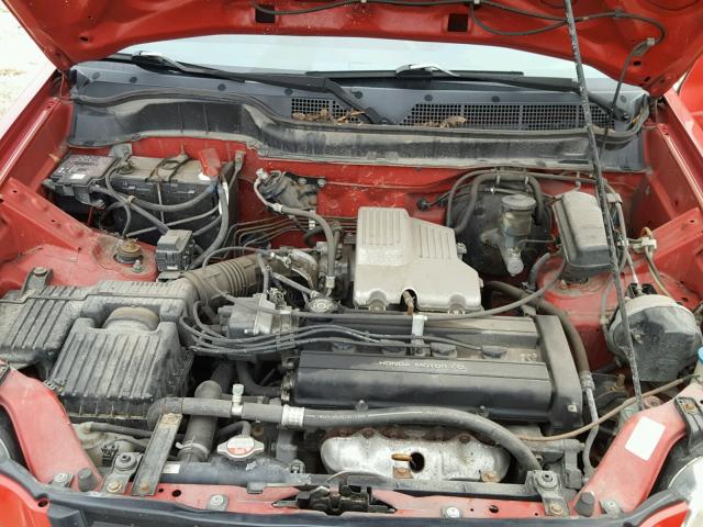 JHLRD1861YC062546 - 2000 HONDA CR-V EX RED photo 7