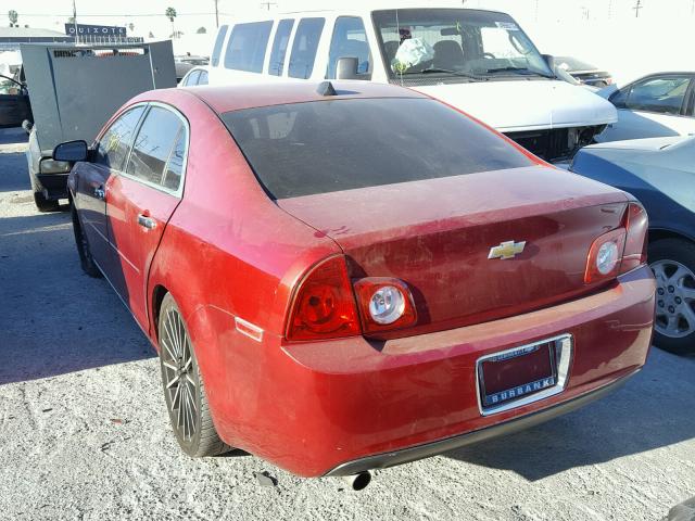 1G1ZC5E08CF228584 - 2012 CHEVROLET MALIBU 1LT RED photo 3