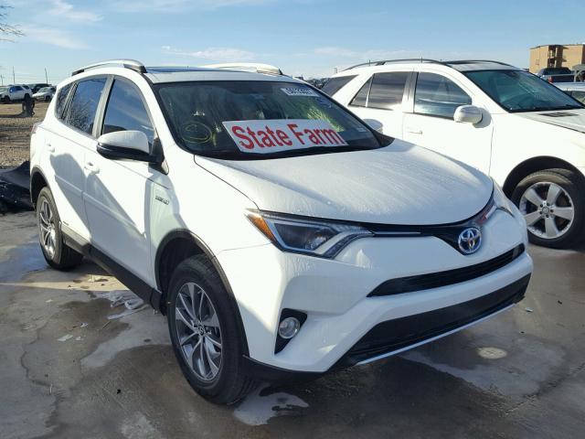 JTMRJREV9GD015211 - 2016 TOYOTA RAV4 HV XL WHITE photo 1