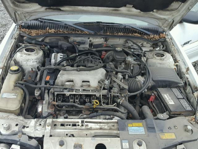 1G2NW12M5WC733859 - 1998 PONTIAC GRAND AM G WHITE photo 7