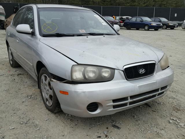 KMHDN45D43U544807 - 2003 HYUNDAI ELANTRA GL SILVER photo 1