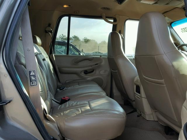 1FMEU16W61LA78449 - 2001 FORD EXPEDITION TAN photo 6