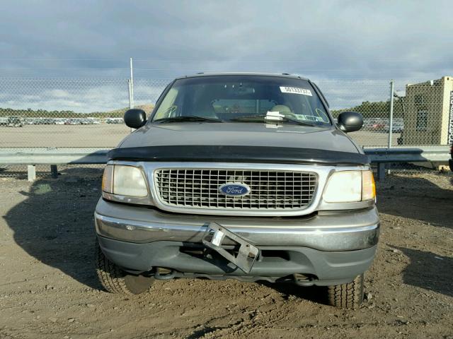 1FMEU16W61LA78449 - 2001 FORD EXPEDITION TAN photo 9