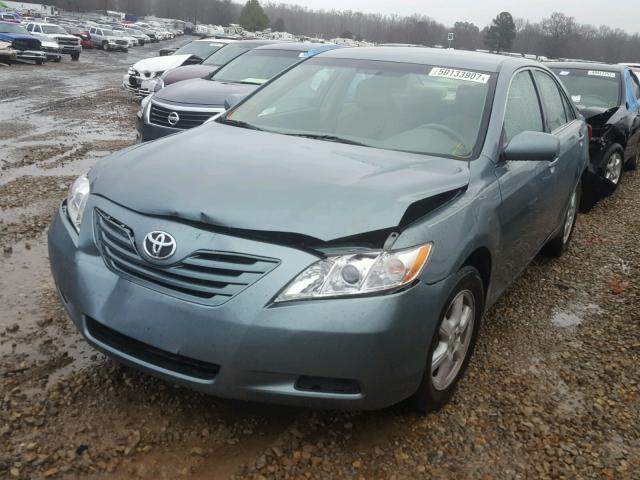 4T1BE46K39U802540 - 2009 TOYOTA CAMRY BASE GREEN photo 2