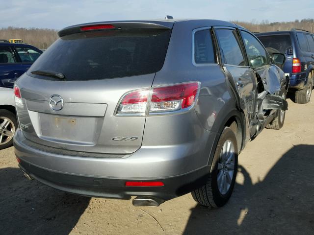 JM3TB28A090178902 - 2009 MAZDA CX-9 GRAY photo 4