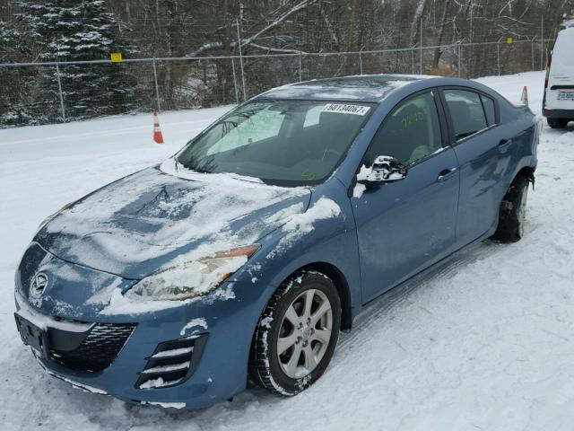 JM1BL1SF2A1136021 - 2010 MAZDA 3 I BLUE photo 2