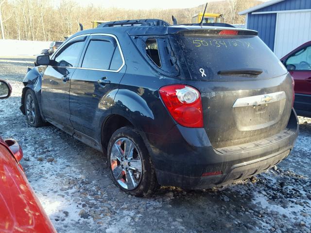 2GNFLNEKXD6233719 - 2013 CHEVROLET EQUINOX LT GRAY photo 3