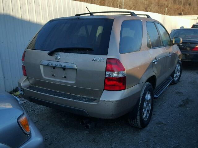 2HNYD18811H505026 - 2001 ACURA MDX TOURIN TAN photo 4