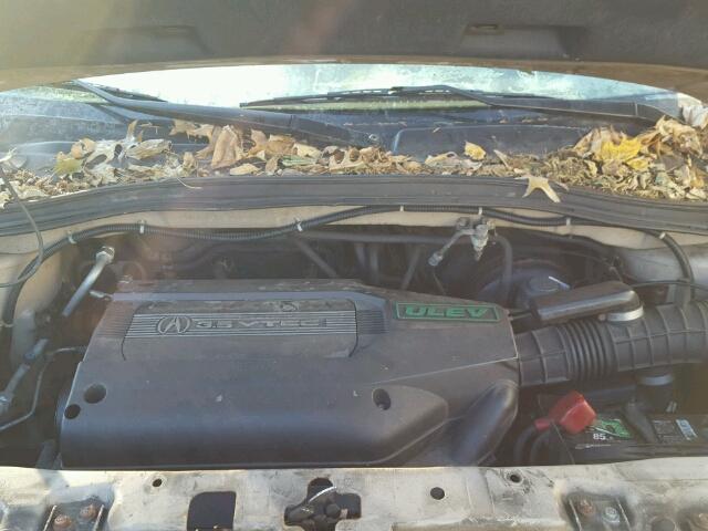 2HNYD18811H505026 - 2001 ACURA MDX TOURIN TAN photo 7