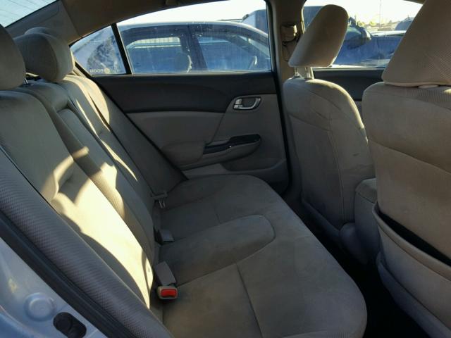 19XFB2F83CE048939 - 2012 HONDA CIVIC EX ლურჯი ფოტო 6