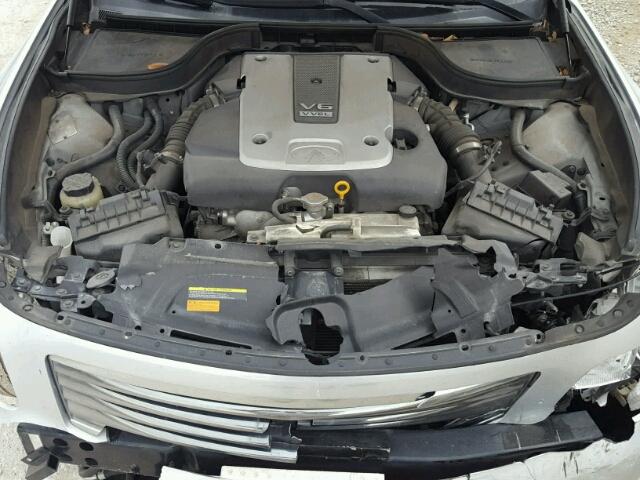 JNKCV61E89M303673 - 2009 INFINITI G37 BASE SILVER photo 7