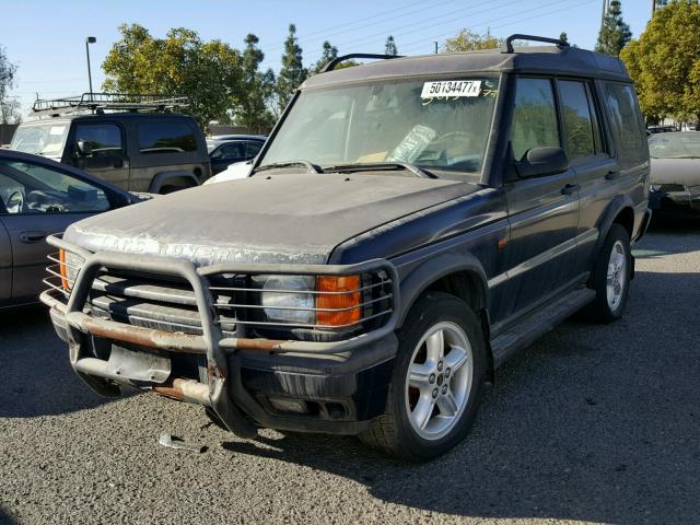 SALTY154XYA247614 - 2000 LAND ROVER DISCOVERY BLUE photo 2