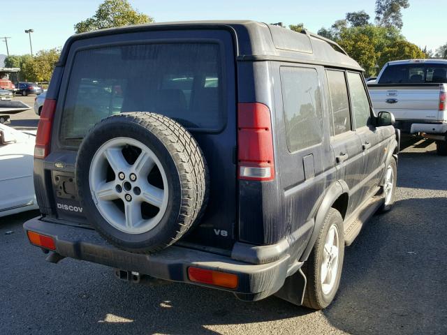 SALTY154XYA247614 - 2000 LAND ROVER DISCOVERY BLUE photo 4