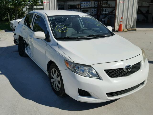 JTDBL40E999029475 - 2009 TOYOTA COROLLA BA WHITE photo 1