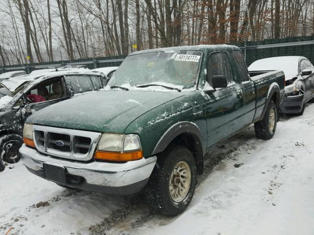 1FTZR15V6XTB07926 - 1999 FORD RANGER SUP GREEN photo 2