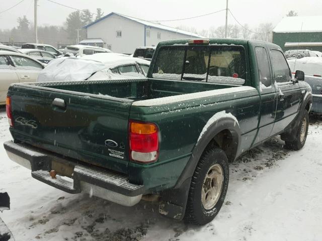 1FTZR15V6XTB07926 - 1999 FORD RANGER SUP GREEN photo 4