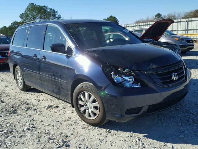 5FNRL38718B090631 - 2008 HONDA ODYSSEY EX BLUE photo 1