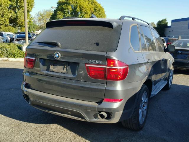 5UXZV4C51BL407848 - 2011 BMW X5 XDRIVE3 Сұр фото 4