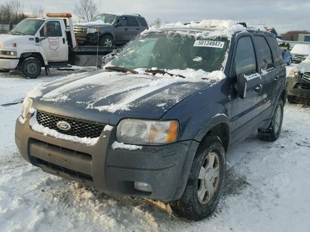 1FMYU04171KA34254 - 2001 FORD ESCAPE XLT BLUE photo 2