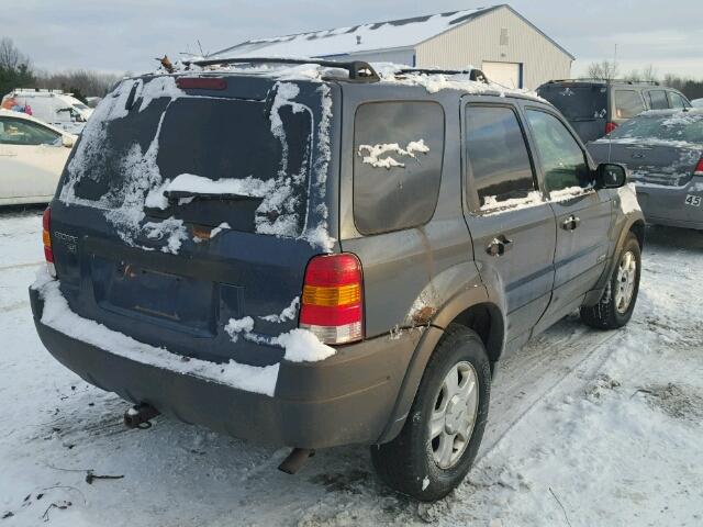 1FMYU04171KA34254 - 2001 FORD ESCAPE XLT BLUE photo 4